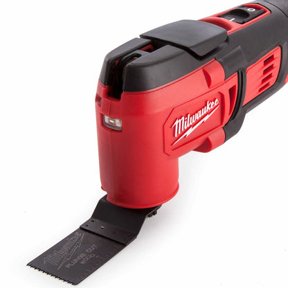 Milwaukee M18BMT-0 M18 18V Compact Multi Tool Body with 8 Piece Accessories Set